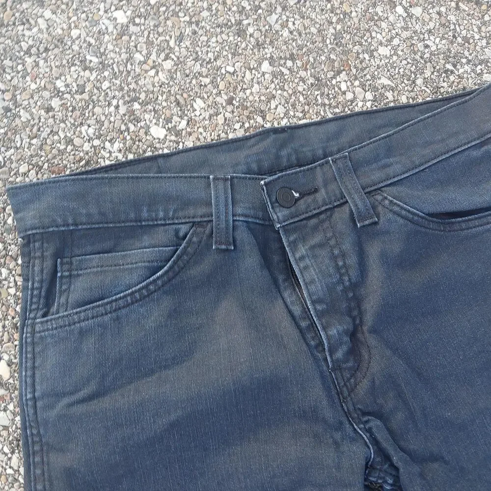 Levis 511 Jeans Mens 32x32 Dark Wash Blue Slim Stretch Tapered Denim Pants